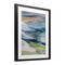 Stupell Industries Shifting Horizons Distortion Framed Print Under Glass, design by Farren Lee